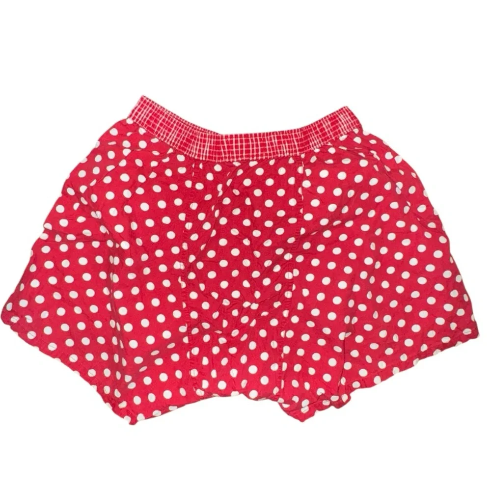 Vintage Red and White Polka Dot Shorts